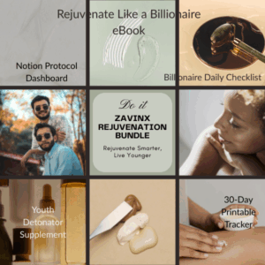 Rejuvenation Bundle: eBook + 30-Day Tracker + Free Bonus - Daily Checklist